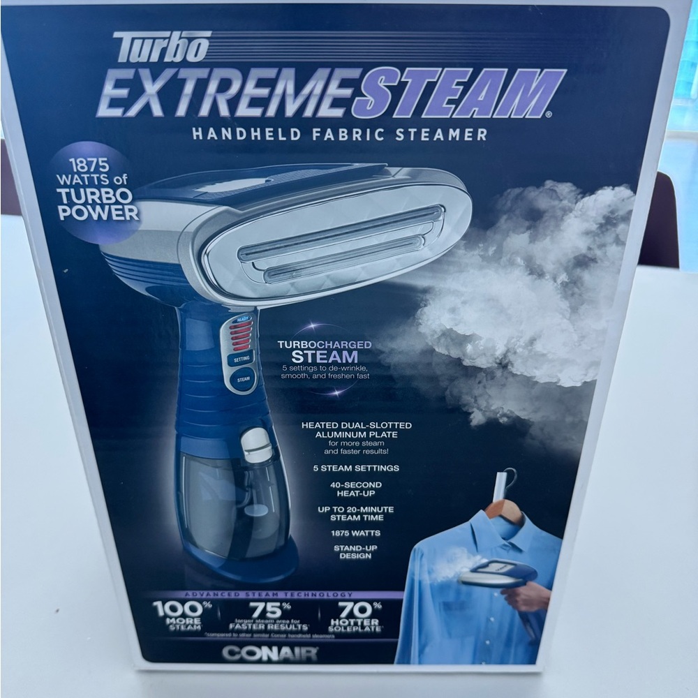 Conair Turbo ExtremeSteam Handheld Fabric Steamer